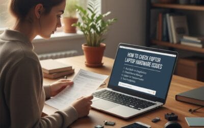 How to Check Laptop Hardware Issues Without a Technician