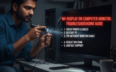 No-Display on Computer Monitor: Troubleshooting Guide