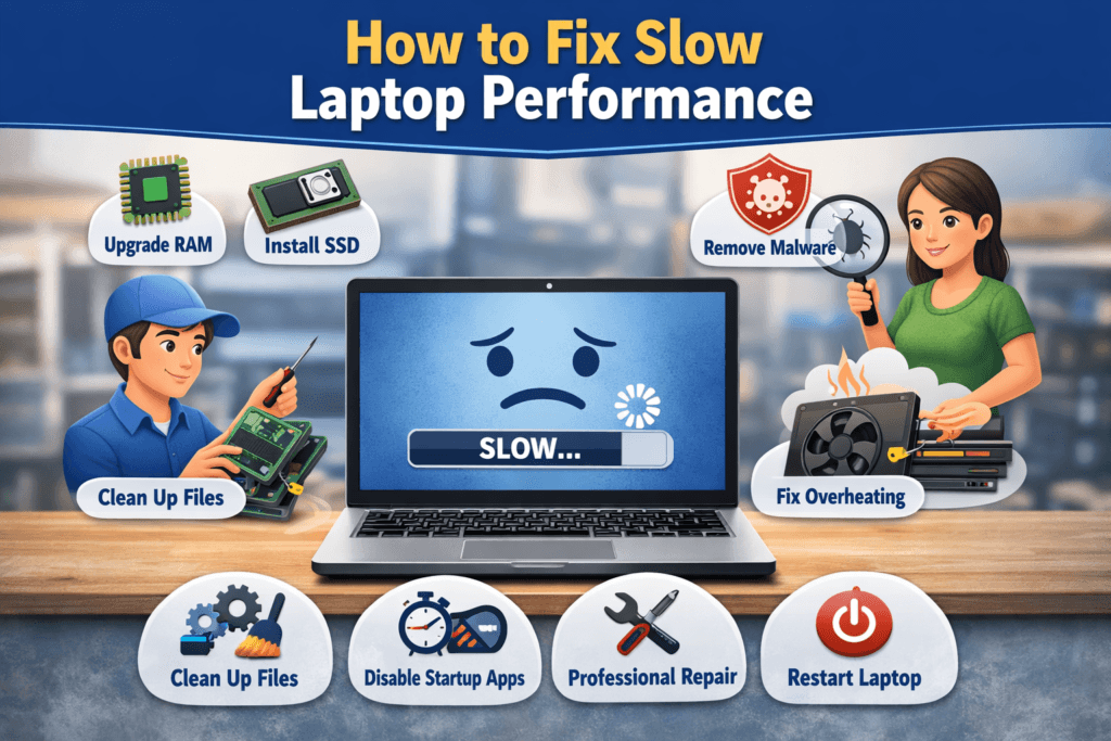 How to Fix Slow Laptop Performance