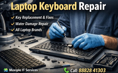 Laptop Keyboard Repair – Professional & Affordable Solutions by Maxiple IT Services
