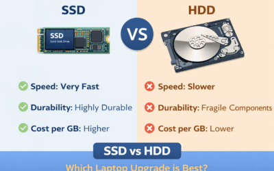 SSD vs HDD: Which Upgrade Will Improve Your Laptop Performance Most