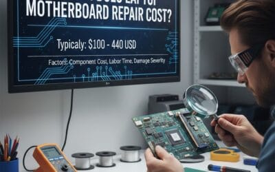 How Much Does Laptop Motherboard Repair Cost?