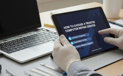How to Choose a Trusted Computer Repair Service