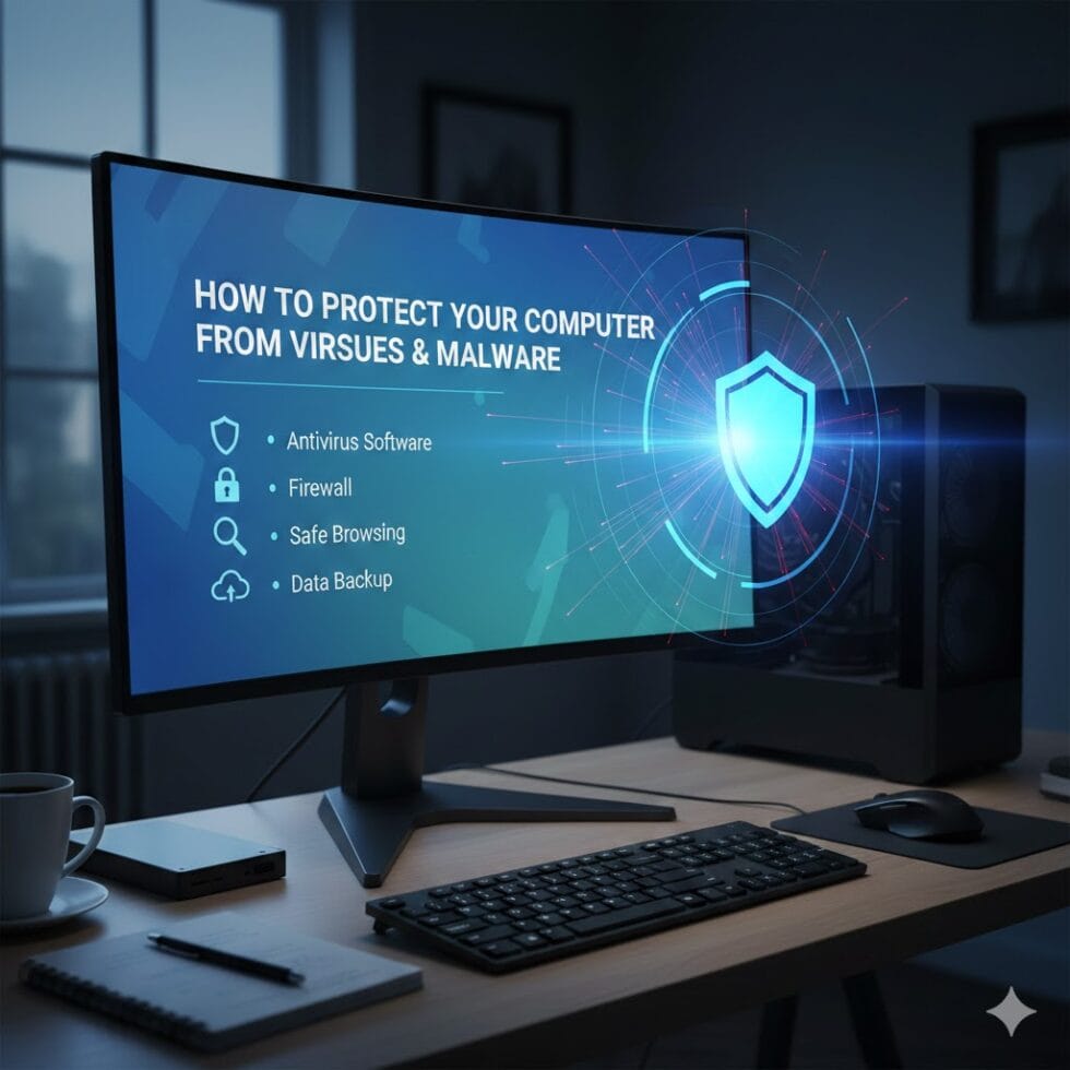 How to Protect Your Computer from Viruses & Malware