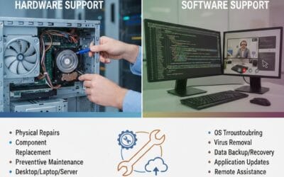 Hardware vs Software Support in Computer AMC