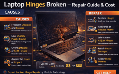 Laptop Hinges Broken