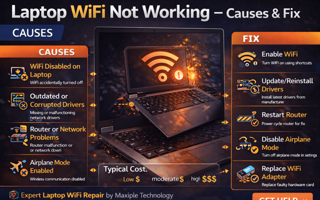 Laptop Wifi Not Working