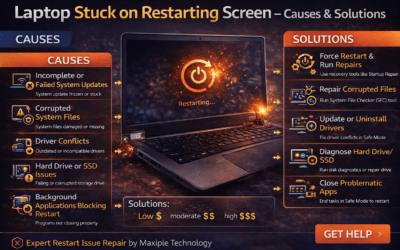 Laptop Stuck on Restarting Screen