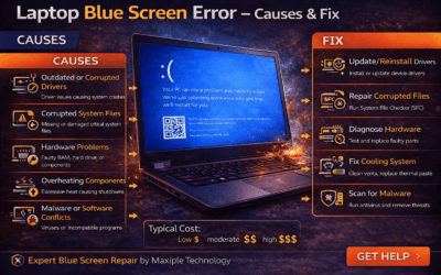 Laptop Blue Screen Error