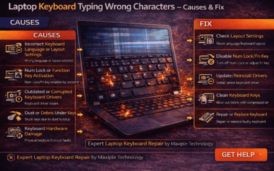 Laptop Keyboard typing wrong characters