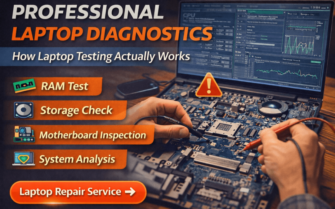 Professional laptop Diagnostics