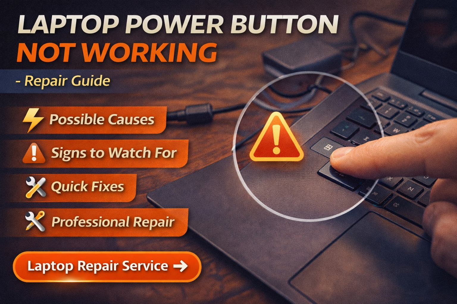 Laptop Power Button Not Working