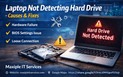 Laptop Not Detecting Hard Drive